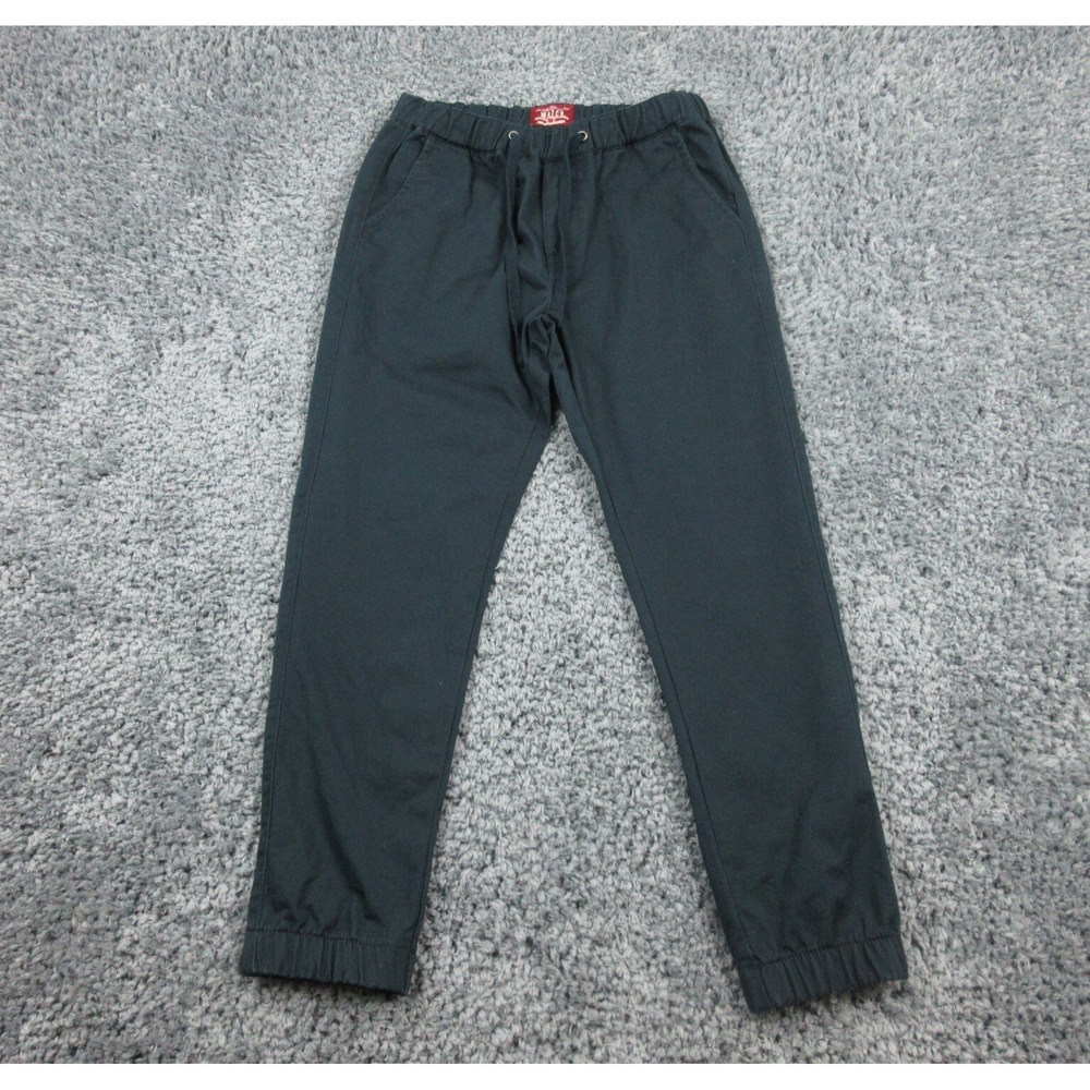 Matchstick Pants Mens L32 Dark Blue Argus Workwear Drawstring 32x28*
